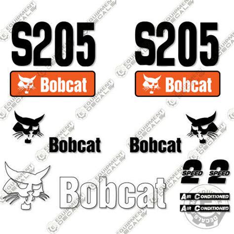 thomas skid steer decals|S205 Decal Sticker Kit .